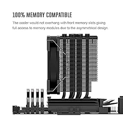 ID-COOLING SE-226-XT Black CPU Cooler LGA1700 CPU