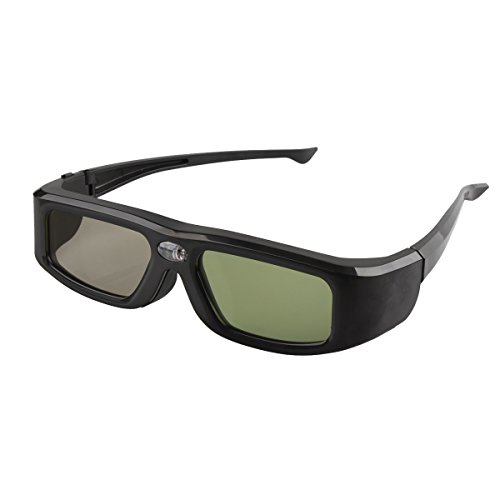InnoGearÂ® 144 Hz 3D Active Rechargeable Shutter Glasses for Mitsubishi, Samsung, Acer, BenQ W1070 W700, Optoma, Dell, Vivitek, NEC, Sharp, ViewSonic DLP-Link Projector and 3D Ready DLP HDTV