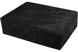 Turntable Dust Cover, Record Player Turntable Cover, for Audio-Technica AT-LP120XUSB Turntable, Short Plush Cloth Protective 