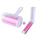 Lint Roller, WOWGO Resuable & Washable Lint Roller, Pet Hair Remover Lint Roller Cleaner for Clothes, Animal Hairs, Car Seats (1 Large 1Mini)