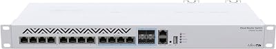 MikroTik CRS312-4C+8XG-RM 10Gbps Ethernet Switch L3 1U Rackmount White