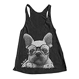 Couthclothing Women's French Bulldog Junior American Apparel Tank Top