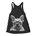 Couthclothing Women's French Bulldog Junior American Apparel Tank Top
