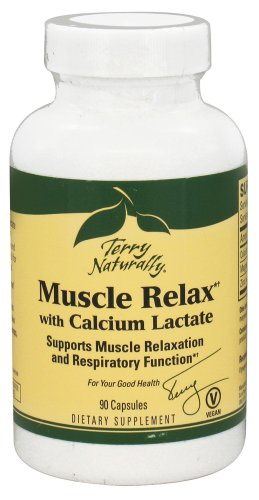 EuroPharma - Terry Naturally Muscle Relax with Calcium Lactate - 90 Vegetarian Capsules