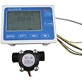 DIGITEN G1/2" Flow Water Sensor Meter+Digital LCD Display Quantitative Control 1-30L/min
