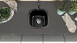 Monarch Abode 19191 Matte Black Hand Hammered Atlas