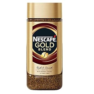 Nescafe Gold Blend Rich and Smooth Coffee Powder, 100g Glass Jar