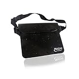 Premium Waterproof Bag Pouch Phone Case dry bag iPhone 6 Plus 6s 5 Samsung Galaxy S7 S6 S5 Fanny Pack Waist Belt Wallet Holder Swimming Beach Kayaking Canoeing (Black)