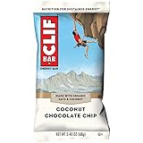 CLIF BAR - Energy Bars - Coconut Chocolate Chip - (2.4 Ounce Protein Bars, 12 Count)