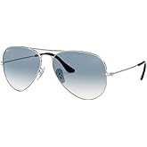 Ray-Ban RB3025 Metal Aviator Sunglasses For Men For Women +BUNDLE with ACCESSORY EYEWEAR KIT