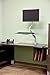 Safco Onyx Hanging Desktop Organizer with 3 Vertical Trays, Under-Desk Storage
