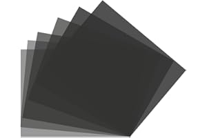 RENIAN Lighting Neutral Density Gels Filter Sheet 16x20 inches Kit, ND3,ND6,ND9 for Photo Studio Video Flashlight Led Light Photography, 6 Packs