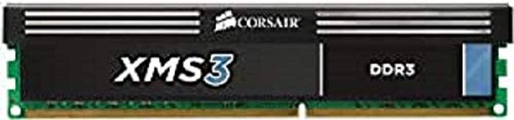 Corsair Memory CMX4GX3M1A1600C9 Corsair XMS3 4GB (1x4GB) DDR3 1600 MHz (PC3 12800) Desktop Memory 1.65V