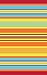 BalajeesUSA Outdoor Patio Rugs Clearance 5'x7' (152 cm x 214 cm) Multi Color 20232