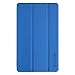 Fire HD 8 Case 7th generation 2017 Release, Swees Slim Folio Protective Leather Smart Case Cover with Stand for All New Amazon Fire HD 8 Tablet with alexa 7th gen 2017 Kids Friendly, Marine Blue