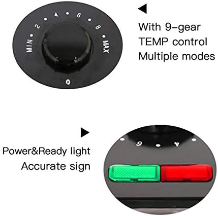review MSKJ Electric Grill Home Indoor Grill Nonstick Sandwich Maker with Nonstick Easy Clean Grids