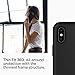 Spigen Thin Fit 360 Designed for Apple iPhone Xs MAX Case (2018) Tempered Glass Screen Protector Included - Black