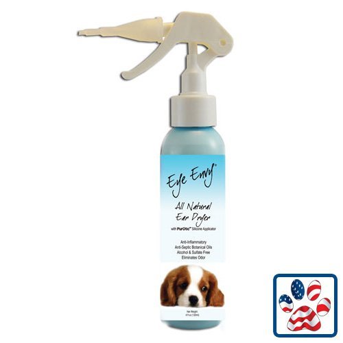 EYE ENVY ALL NATURAL DEEP EAR CLEANER AND DRYER WITH APPLICATOR 4OZ MADE IN USA
