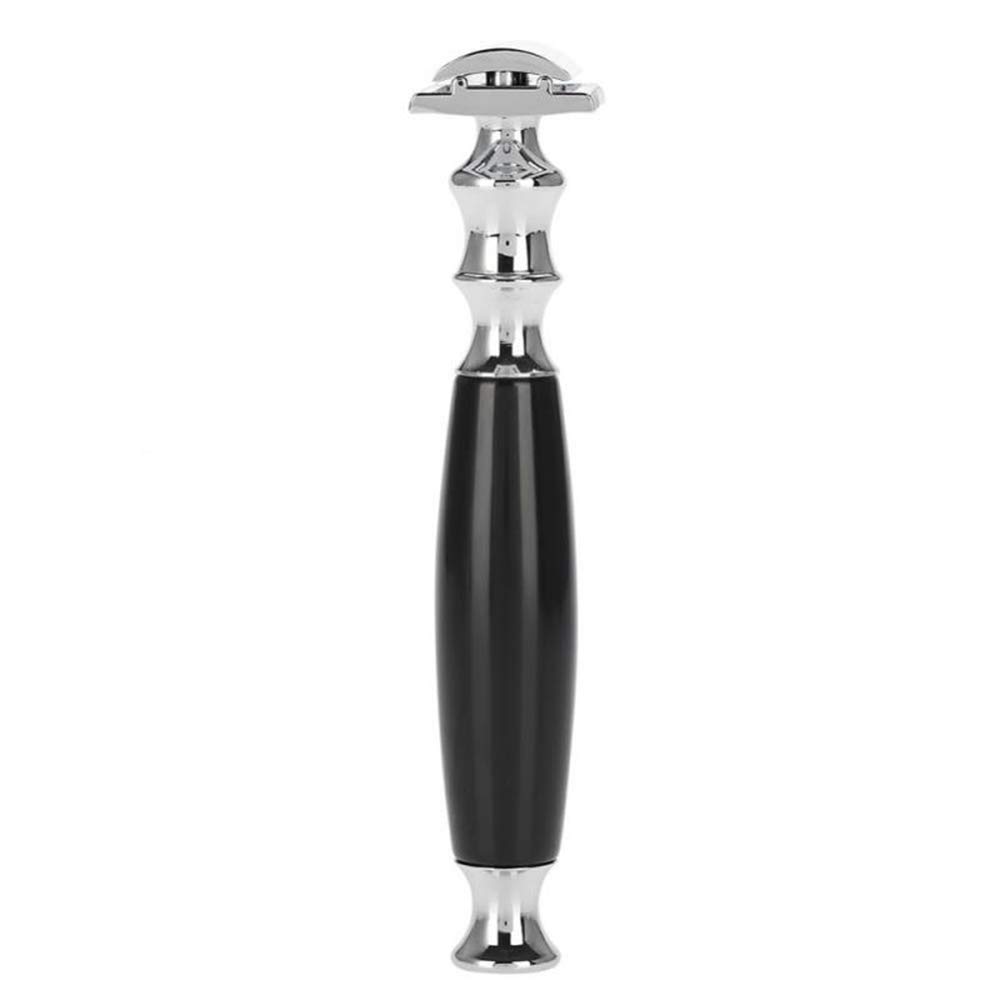 Ashey Double Edge Razor Safety Razor, Adjustable Classic Shaving Mild Double Edge Straight Razor Mus