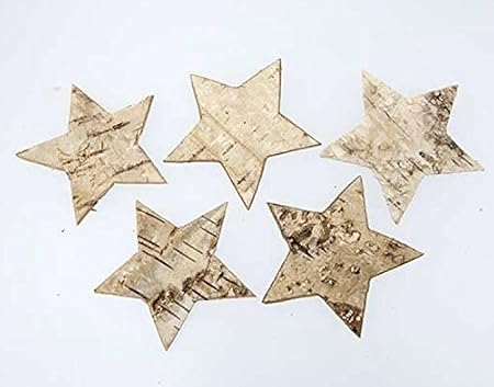 Grande Stella Canzone Di Natale.100 Pezzi Betula Stelle 4 Cm Grande Natale Decorazione Stelle Betulla Corteccia Decorazione In Legno Stelle In Legno Di Betulla Corteccia Stella Natale Stelle Strame Pezzi Per Il Fai Da Te Amazon It