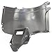 Evan-Fischer Fender Liner Compatible with 2005-2010 Volkswagen Jetta Plastic Front Section Front Passenger Side