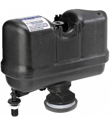 Flushmate M-101526-F3BK Sloan Flushmate 501-B Tank, Black, Toilet