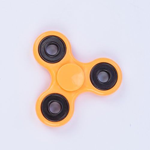 Redditline Spinner Fidget, High Speed Stainless Steel Bearing Focus The Anti-Anxiety 360 Spinner Helps Focusing ,Finger Spinner For Kids &amp; Adults (Orange-1)