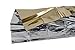 Primacare FB-6831 Emergency Foil Silver & Gold Mylar Thermal Blanket, 62″ Length x 82″ Width (Pack of 10)thumb 1