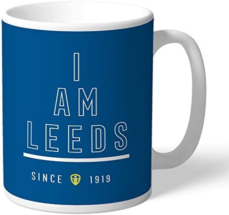 Leeds United Official Personalized FC 'I Am' Mug - Free Personalisation