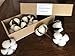 10 Pieces of Natural and Synthetic Blend Cotton bolls (Balls) for Wreaths, Decor, Off Stick Branches Wired raw Look White Cotton Branch Picks