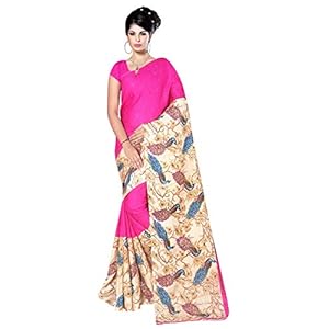 E Shop Online Women’s Georgette Saree With Blouse Piece