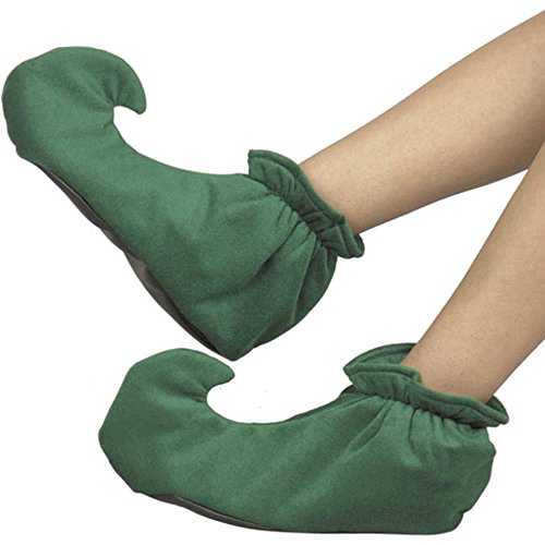 Adult Christmas Elf Costume Shoes (Size:Medium)