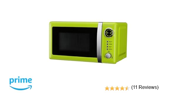 Jocel JMO001337 Microondas verde, 700 W, 20 litros, Aluminio ...