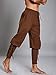 Makkrom Mens Medieval Ankle Pants Viking Pirate Costume Lace Up Tapered Banded Renaissance Navigator Halloween Trousers