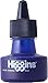 Higgins Pigmented Drawing Ink, Blue, 1 Ounce Bottle (44685)