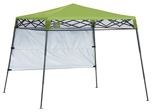 Quik Shade Go Hybrid 6' x 6' Sun Protection Pop-Up Compact and Lightweight 7' x 7' Base Slant Leg Backpack Canopy