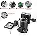 ODWARF Q02U Exquisite CNC Shaped Camera Tripod Ball Head with 1/4 Inch Arca Swiss Quick Fast Plate Includes Bubble Level,Max Loading 33lbs Ballhead for Tripod,Monopod,Slider,DSLR Camera, Camcorder