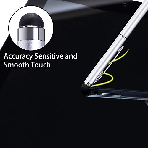 image for Stylus Pens for Touch Screens, Briout 2 in 1 Capacitive Stylus Pack of