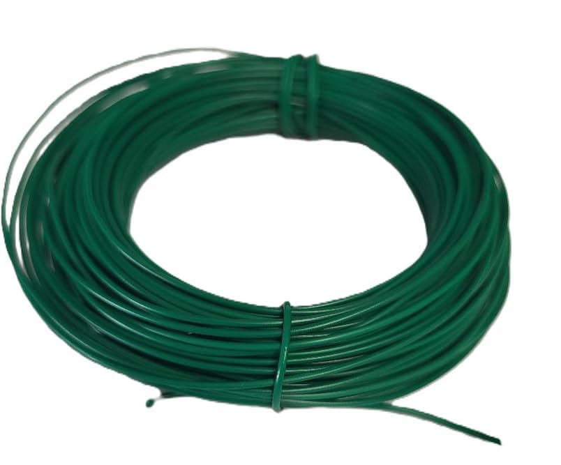 Garden Wire with Plastic Coating, 1.2 mm x 0.75 mm, 30 metres, Green (2)