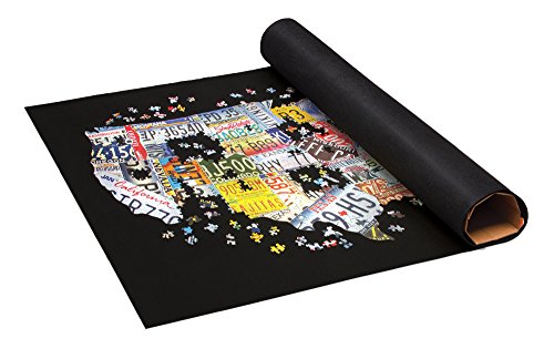 Collapsible Full Size Puzzle Roll Up Portable Work Surface for Jigsaw Puzzles â€“ by WE Games