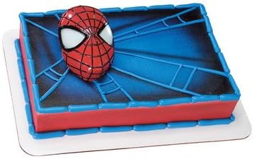 Amazon Com Decopac Spiderman Light Up Eyes Decoset Cake Topper