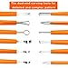 Halloween Pumpkin Carving Kit, FEOAMO 11 Pieces Professional Heavy Duty Stainless Steel Jack O Lanterns Pumpkin Carving Tools Set for Halloween Kids Adults Party Decorations, with Storage Carrying Bag