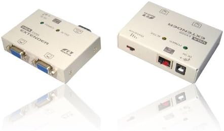 VGA over Cat5 Extender Remote and Local Units