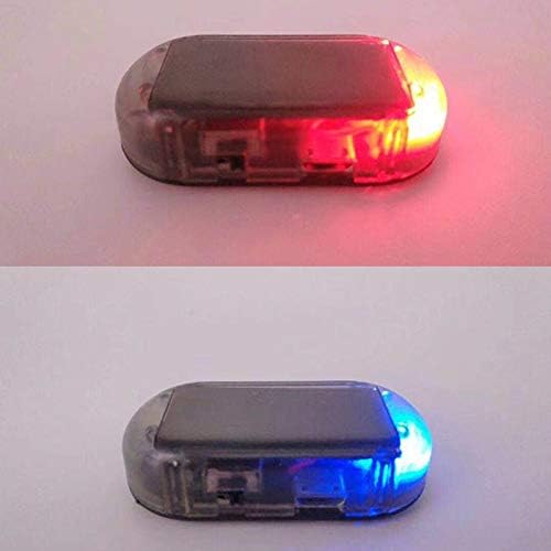 Beone Solar Car Dummy Alarm LED Light, Simulated Imitation Security