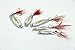 Victoronlineshop Fishing Lures Metal Spoons Hard Baits 22pcs Set Metal Fishing Lures Spinner Baits Fish Treble Hooks Tackle Salmon Bass