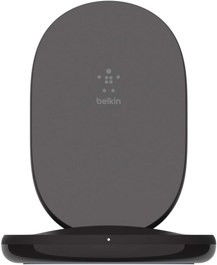 Belkin BoostCharge 15W Wireless Charging Stand (Qi Charging Stand for Fast Wireless Charging for Devices such as iPhone, Samsung, Pixels) - Black - Image 3