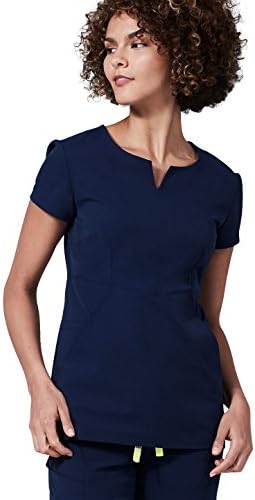 Medelita Womenโs Nursing Medical Scrubs Top | Horizon | Stretch, with 4 Pockets