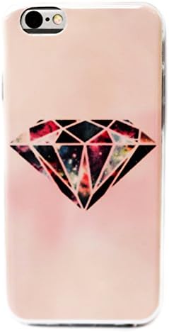 iPhone 6S / 6 Slim Protective Soft Flexi Trendy Crystal Clear Case Finish Coated Surface with Premium Reflective Coat (Shine Bright like a Diamond)