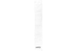 Battle Football Streamer Towel, Thin Sports Towel, Dries Hands & Football Accessories (White)