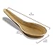 Naturally Chic Palm Leaf Soup Spoons | 5 Inch Biodegradable Disposable Serving Utensil Bulk Set - Eco Friendly - Weddings, Parties, BBQs, Events (25 Pack)